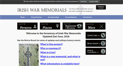 Desktop Screenshot of irishwarmemorials.ie